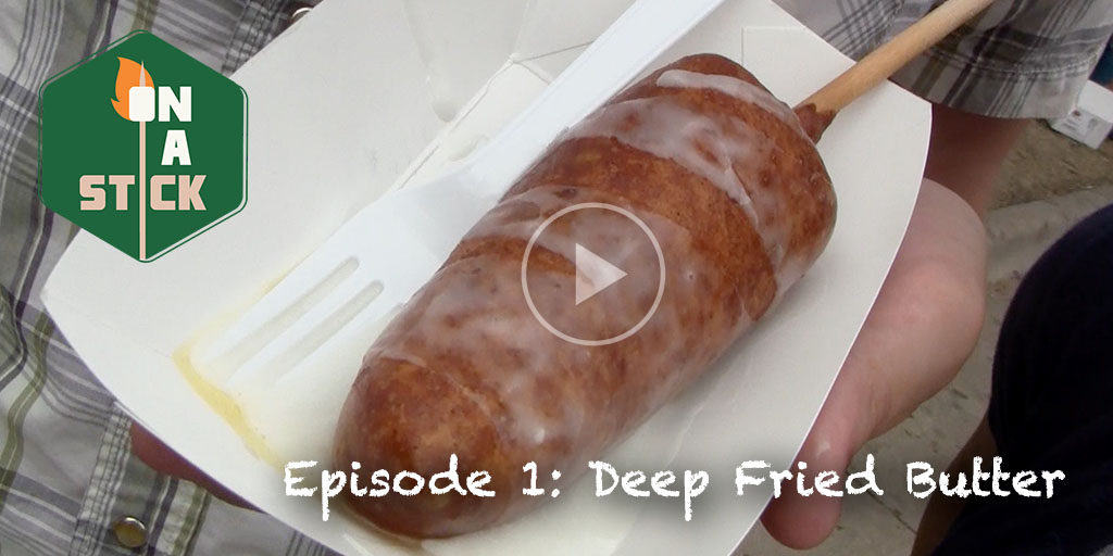 Deep Fried Butter On A Stick